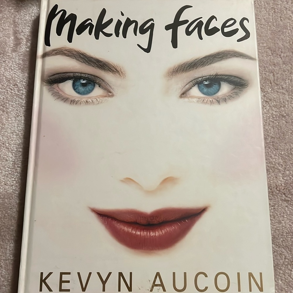 Making Faces - Kevyn Aucoin coffee table book hardcover iconic classic tutorial